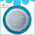 Leelongs Rainfall 8inch Round Colorful ABS Shower